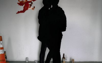 Lovers, 110 x 110 cm